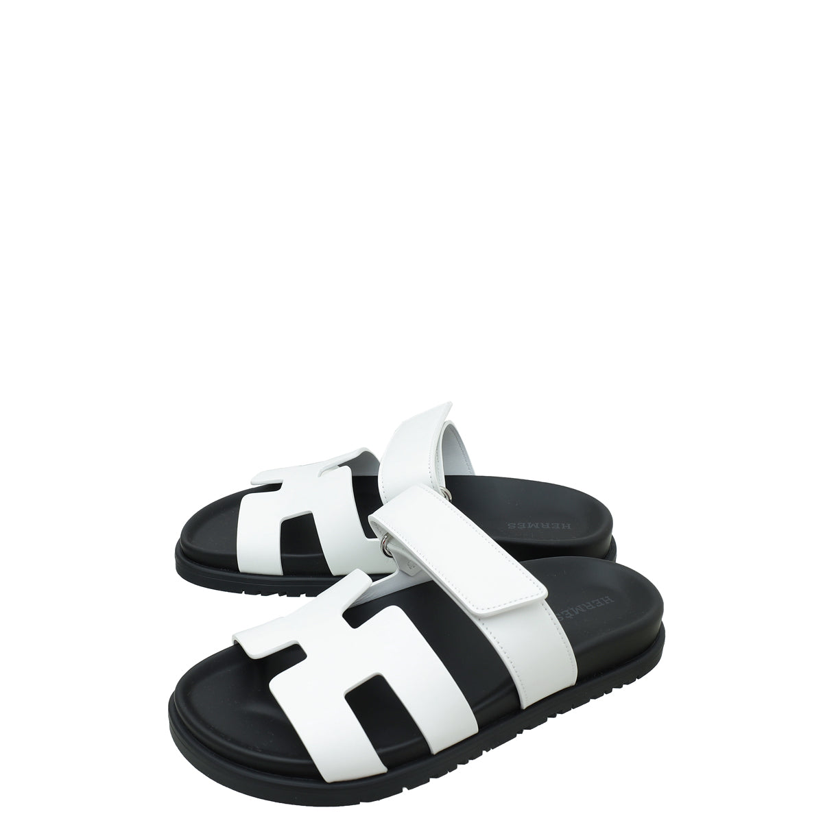 Hermes Blanc Chypre Sandal 38-Hermes-THE CLOSET