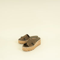 Hermes Vert Toundra Eze 30 Sandal 38