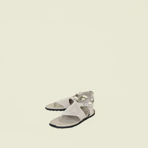 Hermes Beige Nomade Medor Sandal 39.5