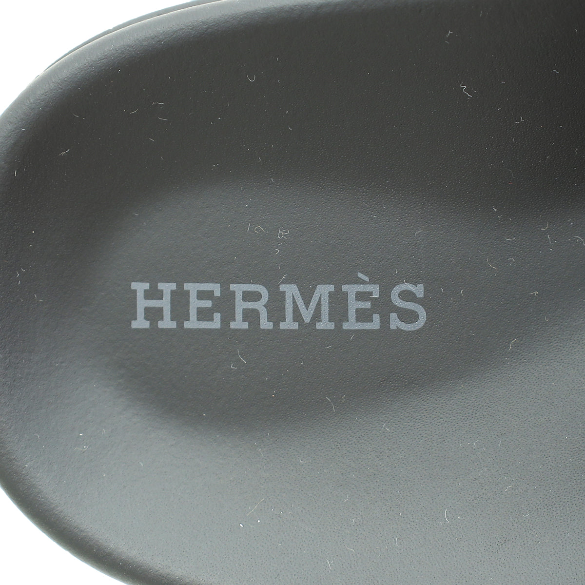 Hermes Noir Chypre Sandal 39.5