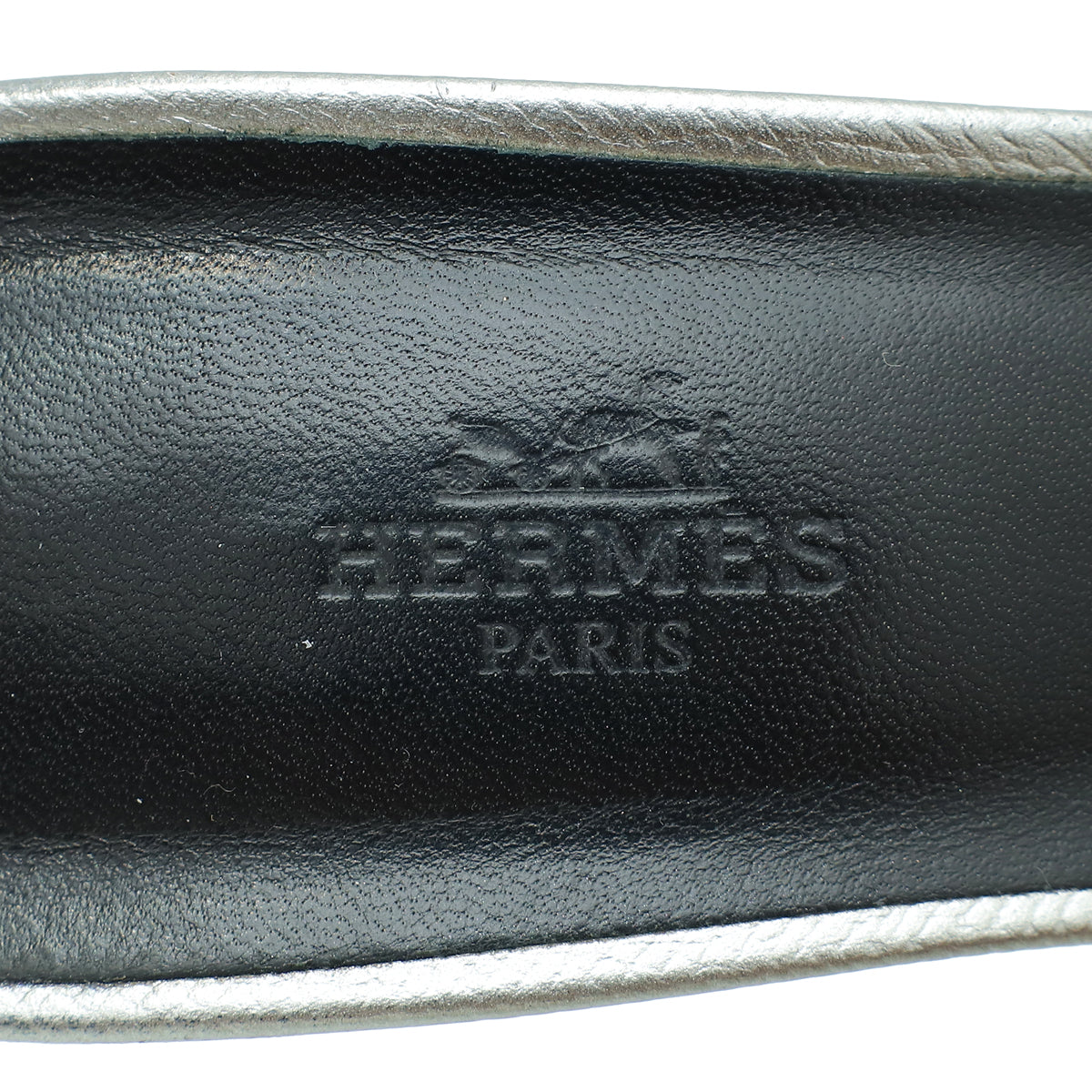 Hermes Gris Very Sandal 39.5