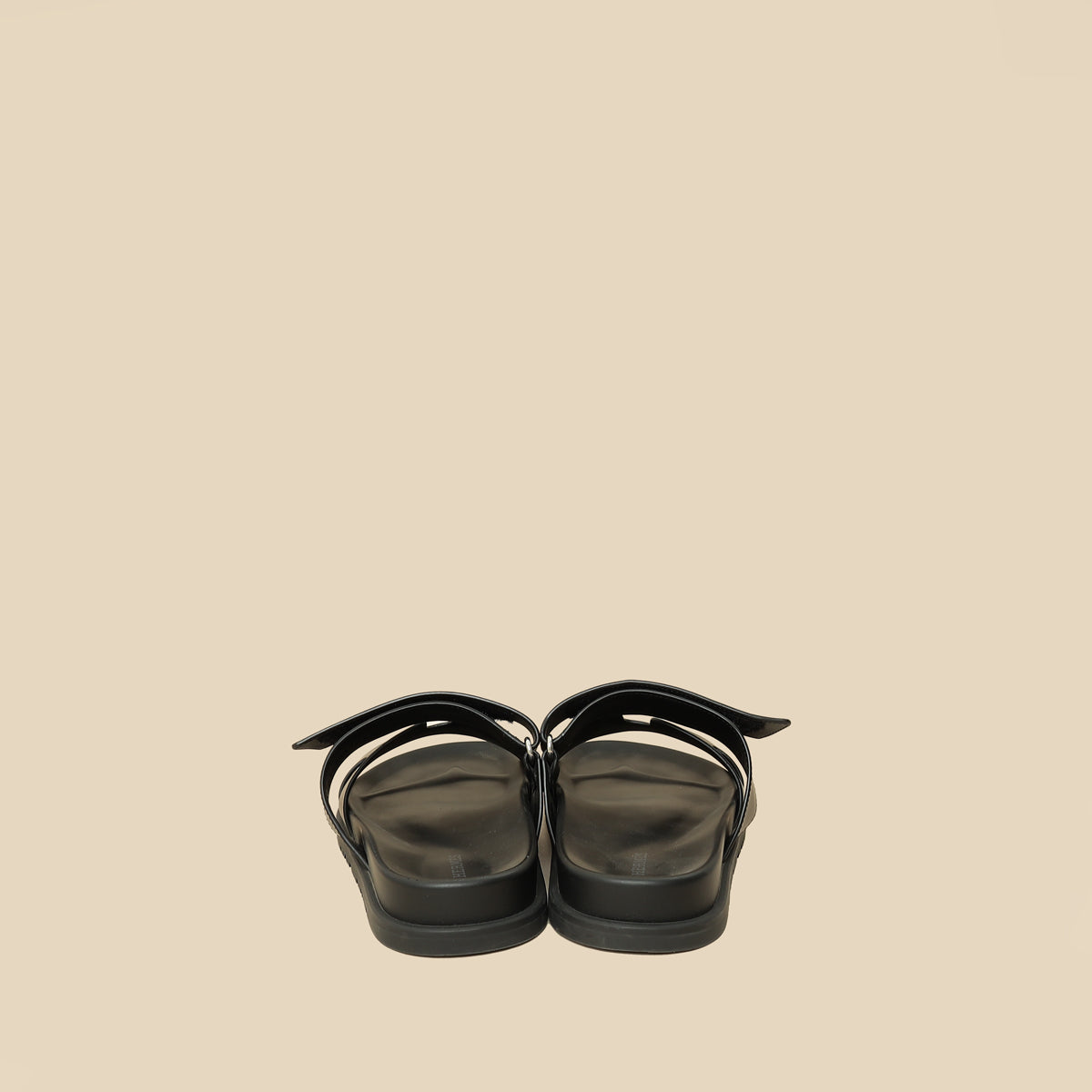 Hermes Black Chypre Sandals 39-Hermes-THE CLOSET