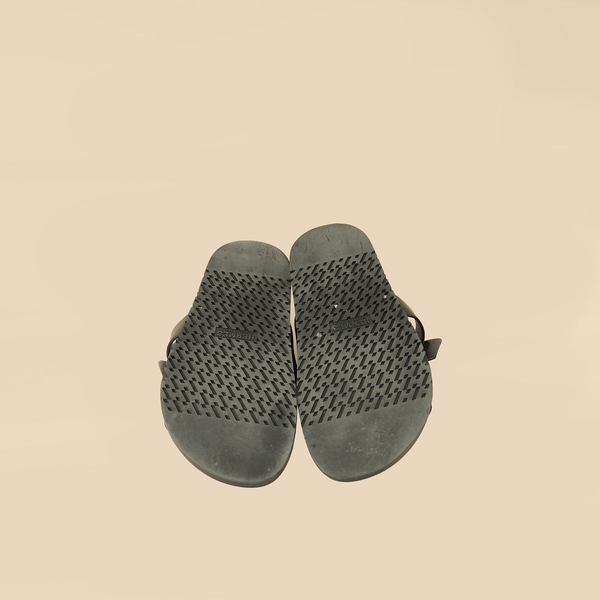 Hermes Black Chypre Sandals 39-Hermes-THE CLOSET