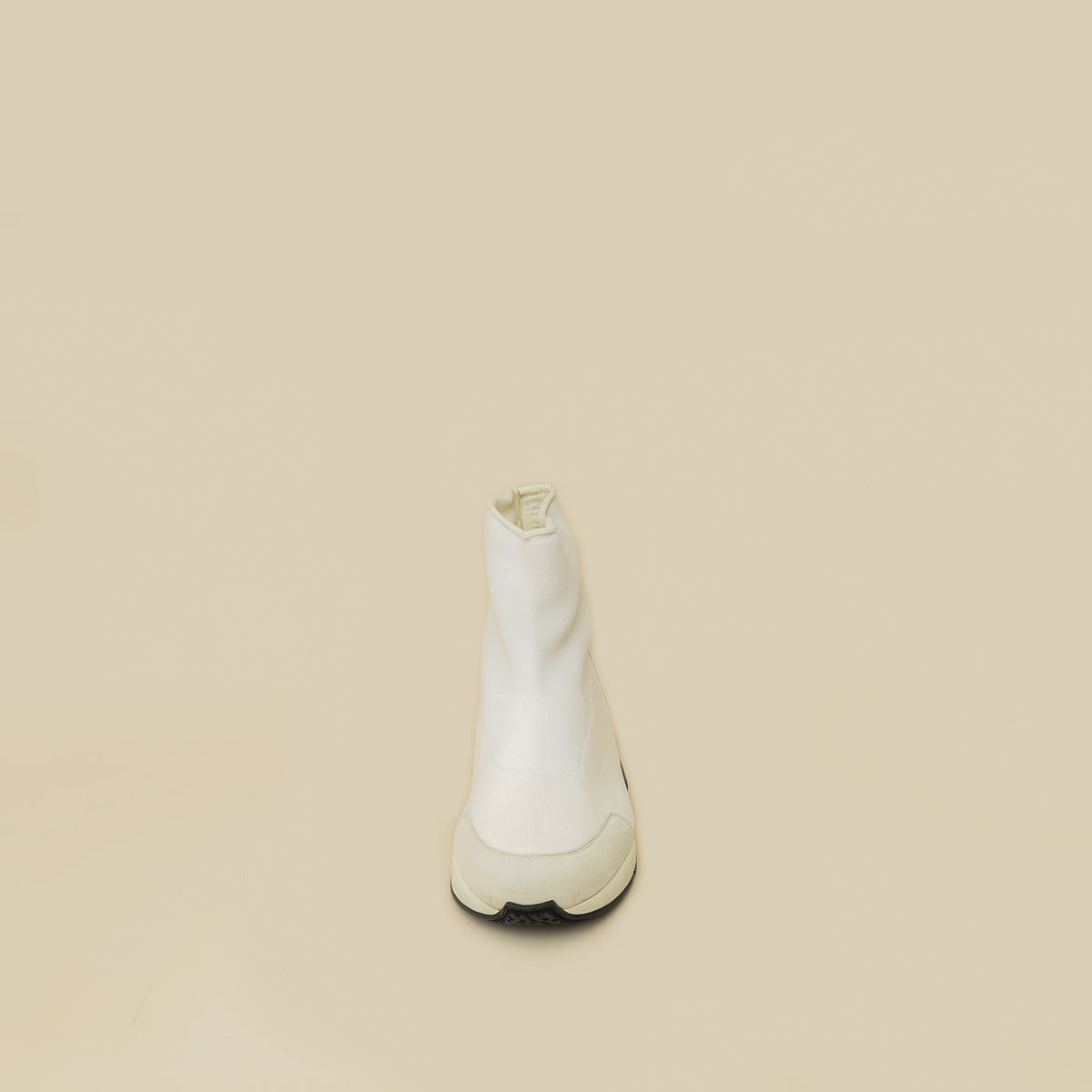 Hermes White Mesh Suede Soft Ankle Boot Sneaker 39-Hermes-THE CLOSET