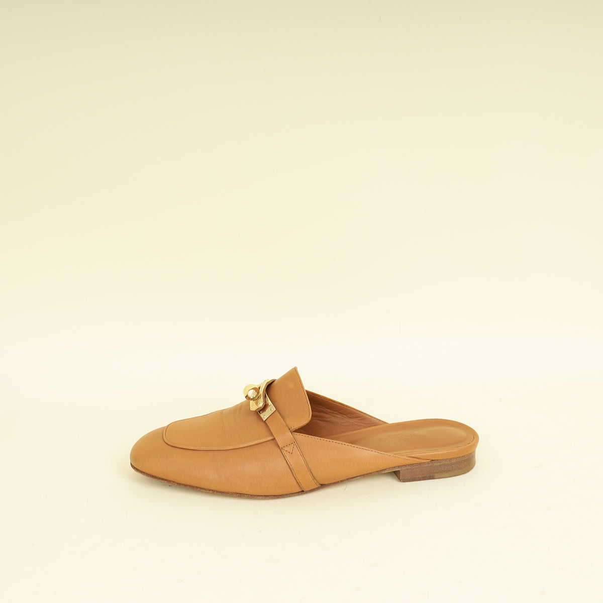 Hermes Naturel OZ Mules 39