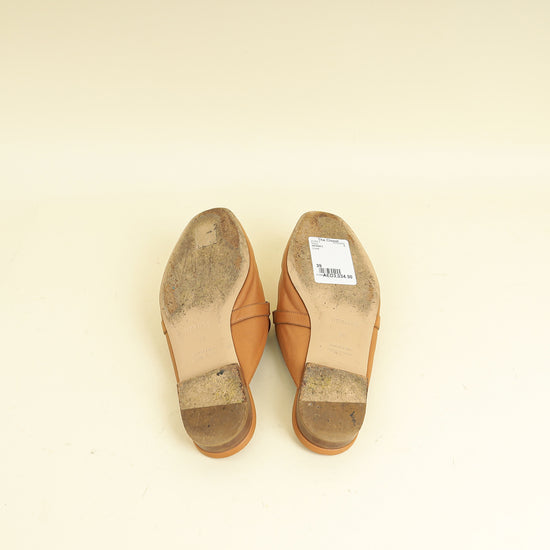 Hermes Naturel OZ Mules 39