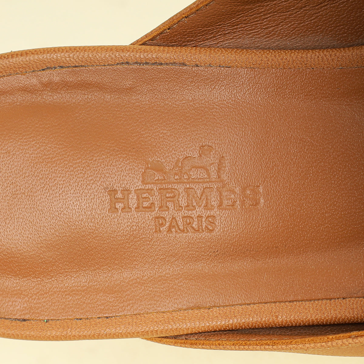 Hermes Naturel OZ Mules 39