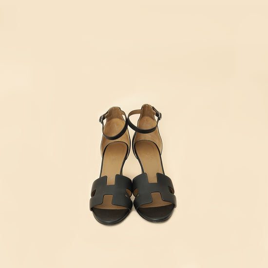 Hermes Noir Legend Sandal 39-Hermes-THE CLOSET