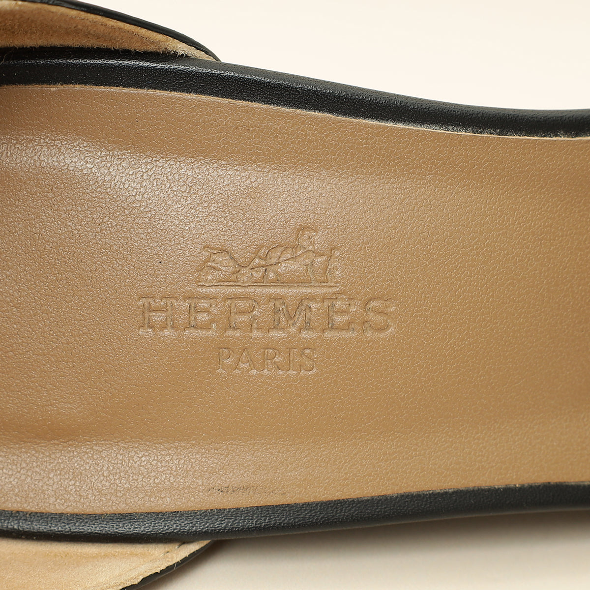 Hermes Noir Legend Sandal 39-Hermes-THE CLOSET