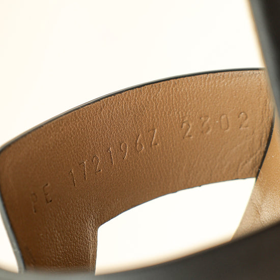 Hermes Noir Legend Sandal 39-Hermes-THE CLOSET