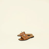 Hermes Naturel Giulia Sandal 39