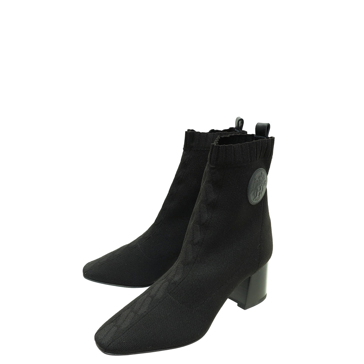 Hermes Noir Volver 60 Ankle Boot 39-Hermes-THE CLOSET