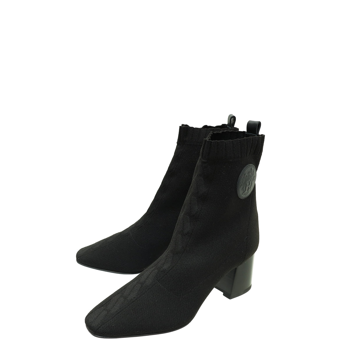 Hermes Noir Volver 60 Ankle Boot 39-Hermes-THE CLOSET