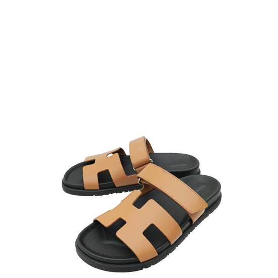 Hermes Naturel Chypre Sandal 39