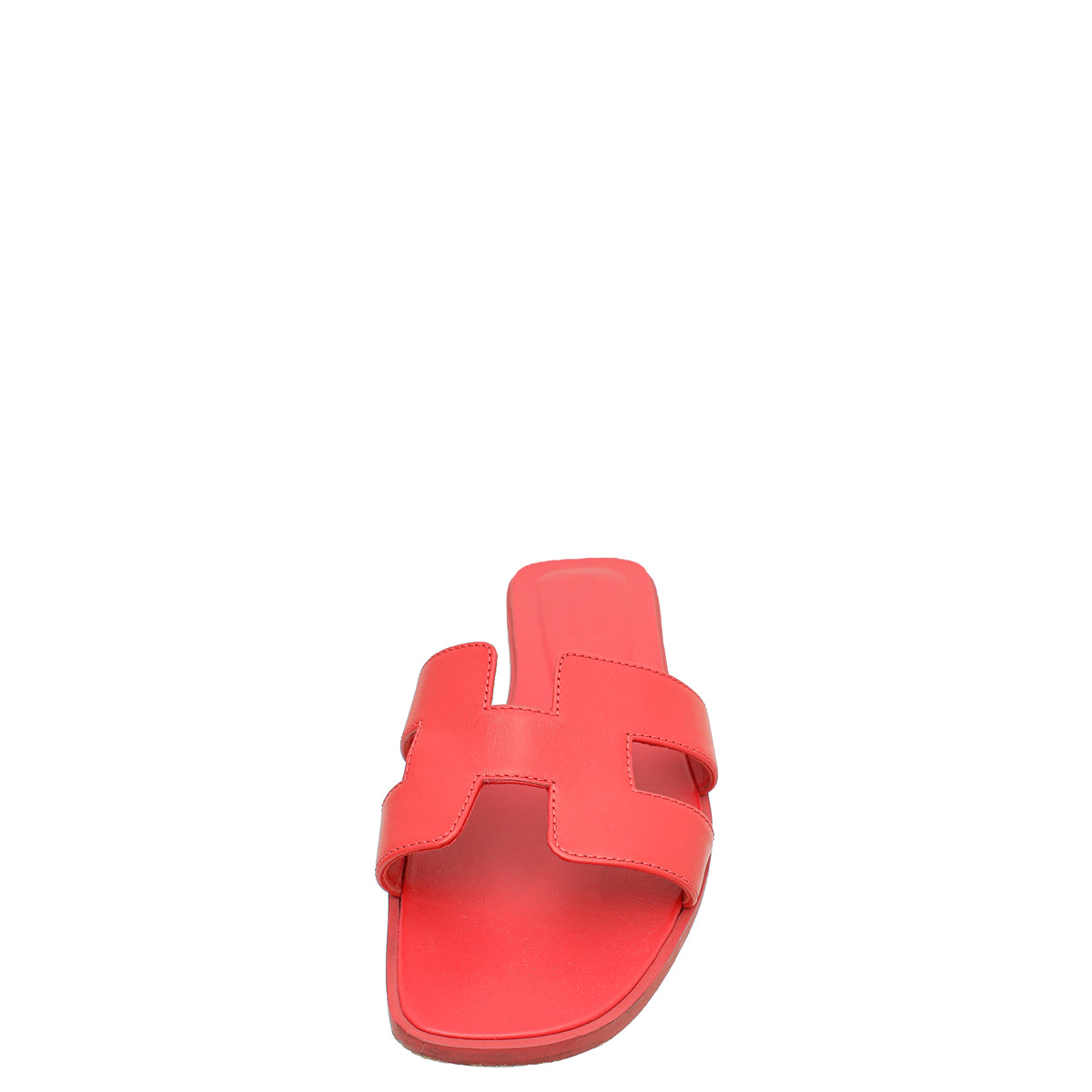 Hermes Rouge Corazon Oran Sandal 40-Hermes-THE CLOSET