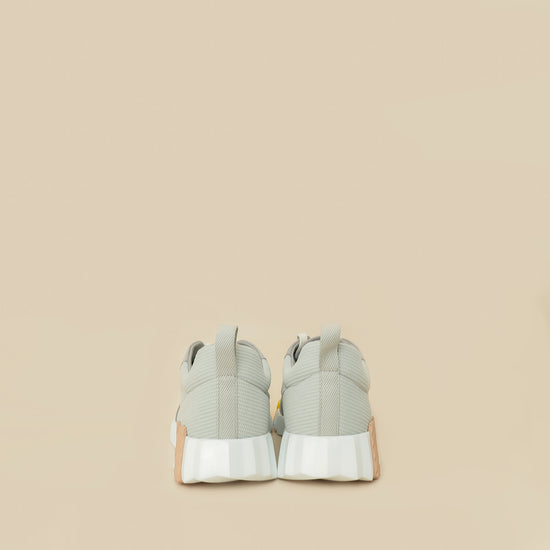 Hermes Gris Suede Mesh Bouncing Sneaker 40-Hermes-THE CLOSET