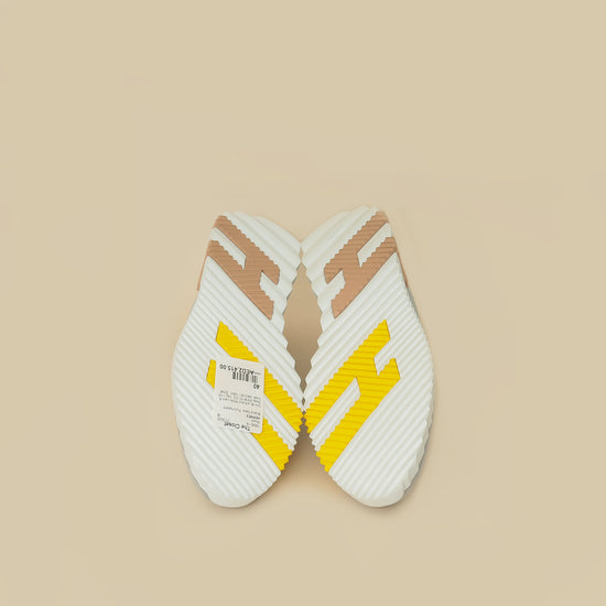 Hermes Gris Suede Mesh Bouncing Sneaker 40-Hermes-THE CLOSET