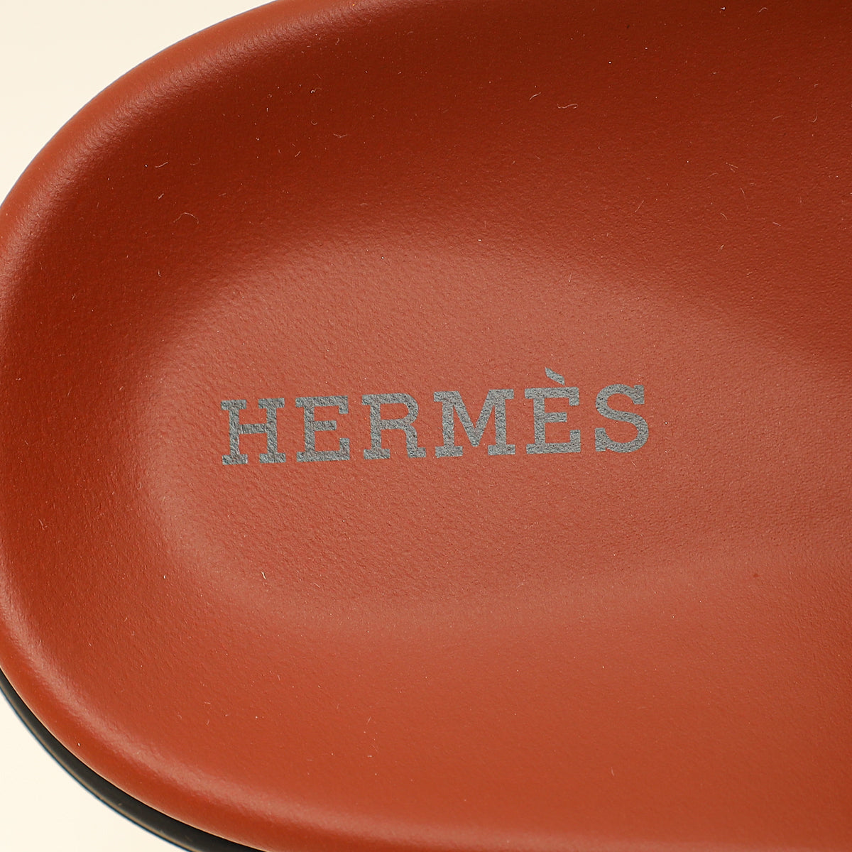 Hermes Maroon Muscavado Chypre Suede Goatskin Sandal 40-Hermes-THE CLOSET