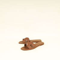 Hermes Gold Oran Sandal 40