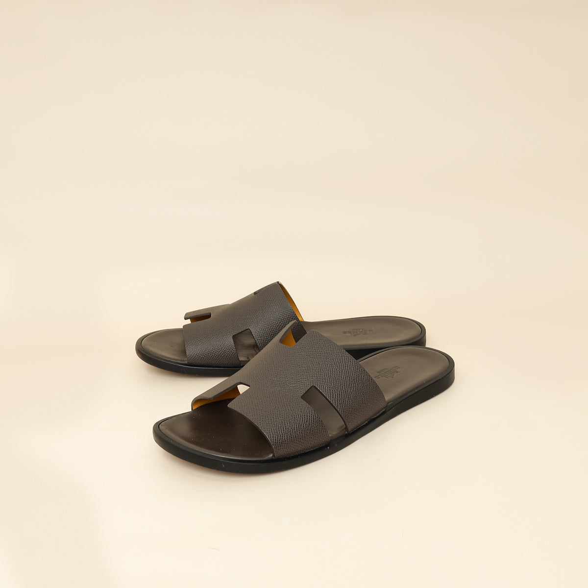 Hermes Taupe Grey Izmir Sandal 41.5-Hermes-THE CLOSET
