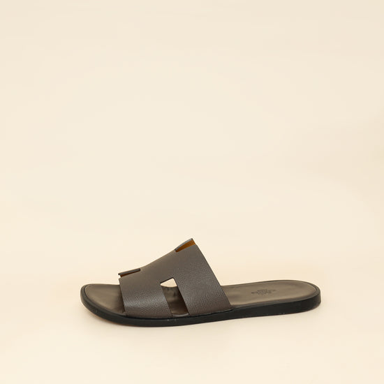 Hermes Taupe Grey Izmir Sandal 41.5-Hermes-THE CLOSET