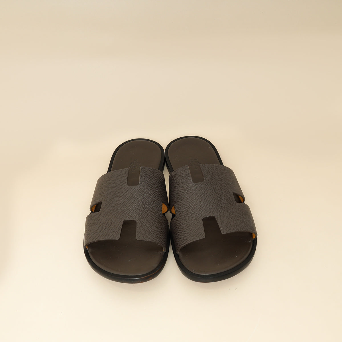 Hermes Taupe Grey Izmir Sandal 41.5-Hermes-THE CLOSET