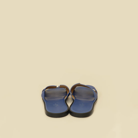 Hermes Saphir Blue Izmir Sandals 41.5-Hermes-THE CLOSET