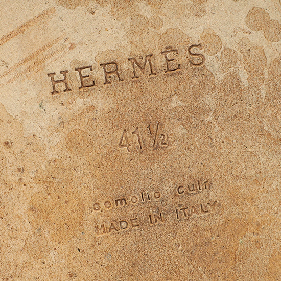 Hermes Saphir Blue Izmir Sandals 41.5-Hermes-THE CLOSET