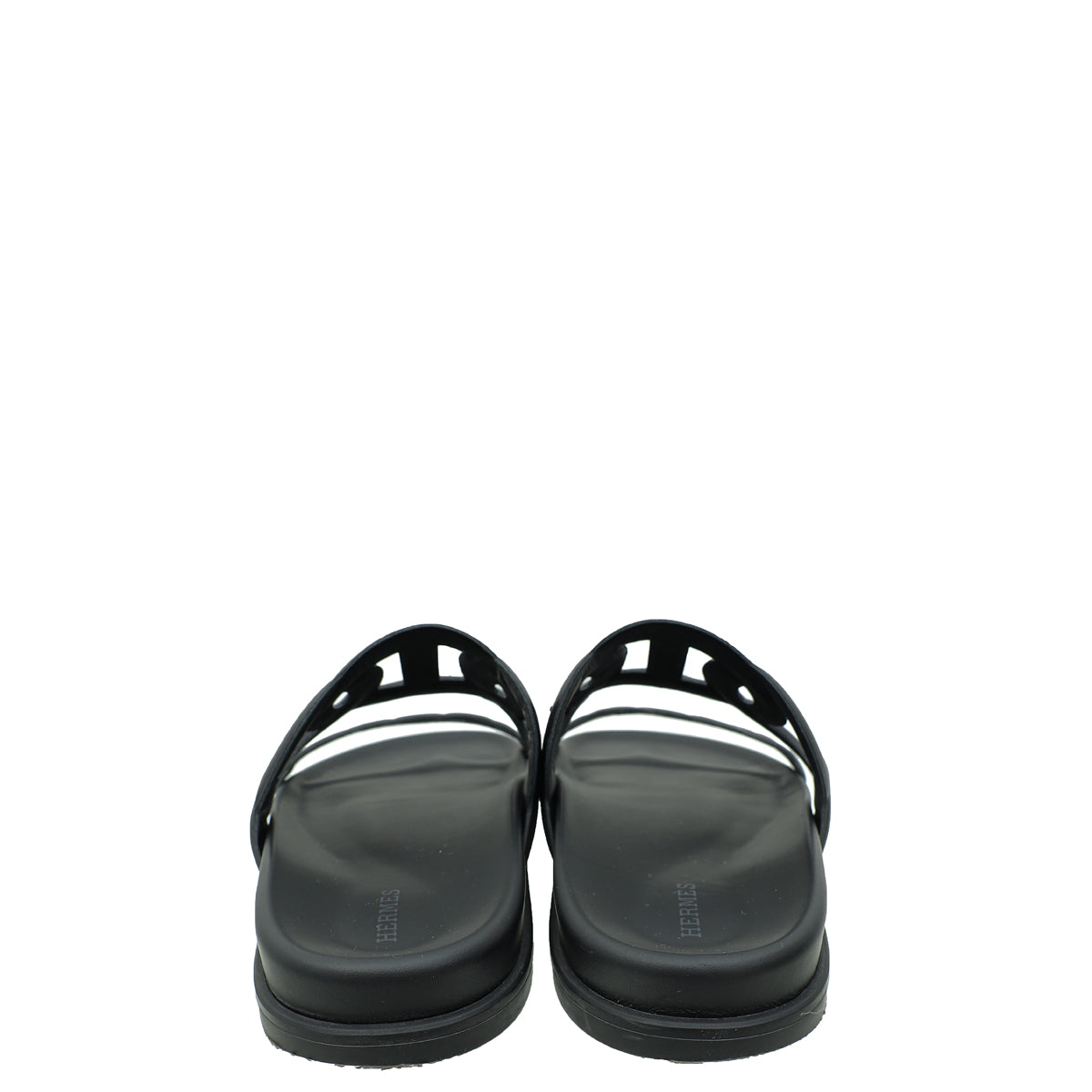 Hermes Black Extra Sandal 41