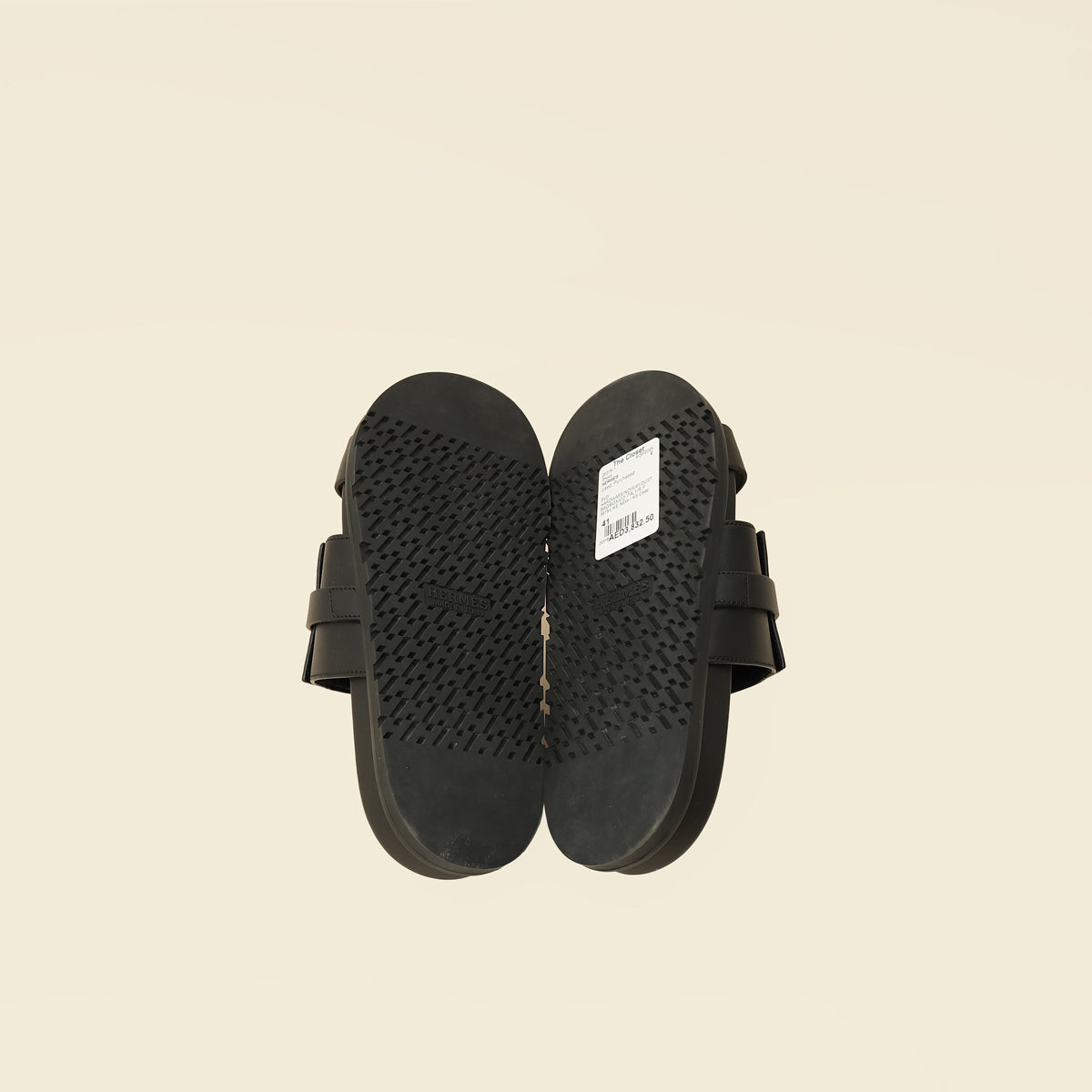 Hermes Noir Jackson Sandal 41-Hermes-THE CLOSET