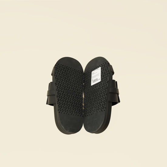Hermes Noir Jackson Sandal 41-Hermes-THE CLOSET