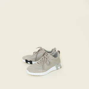 Hermes Gris Bouncing Sneakers 41