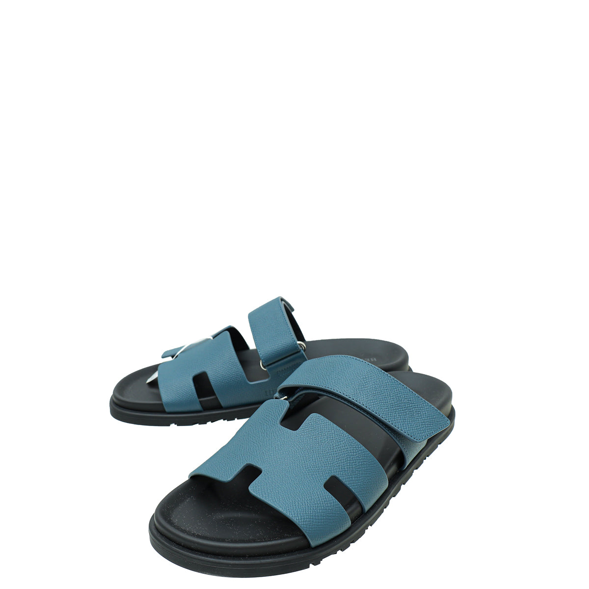 Hermes Bleu Celeste Chypre Sandal 41-Hermes-THE CLOSET