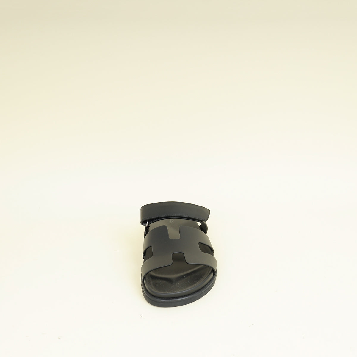 Hermes Noir Chypre Sandal 41