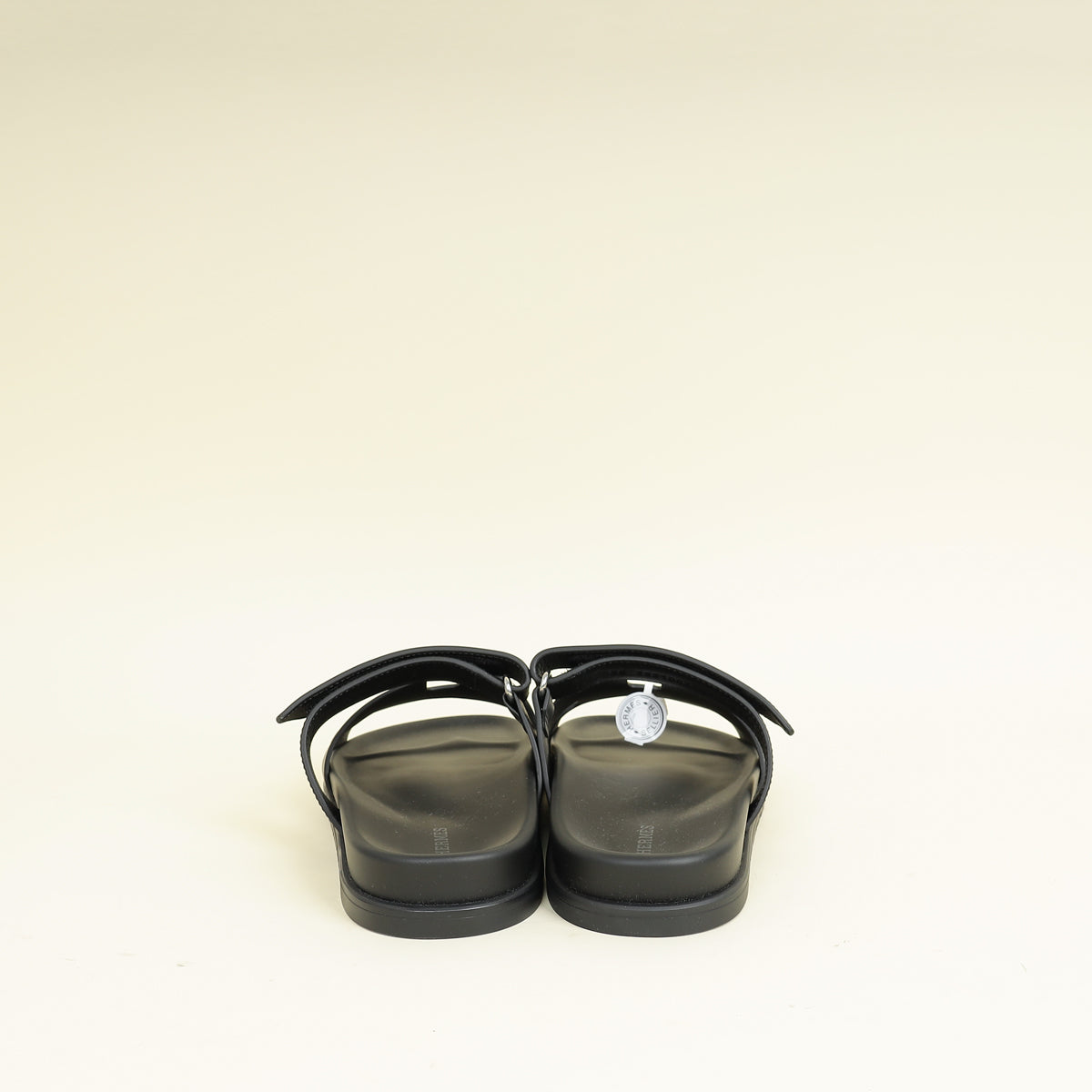 Hermes Noir Chypre Sandal 41