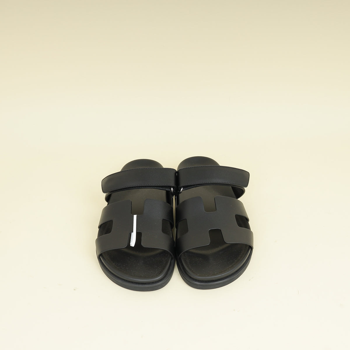 Hermes Noir Chypre Sandal 41