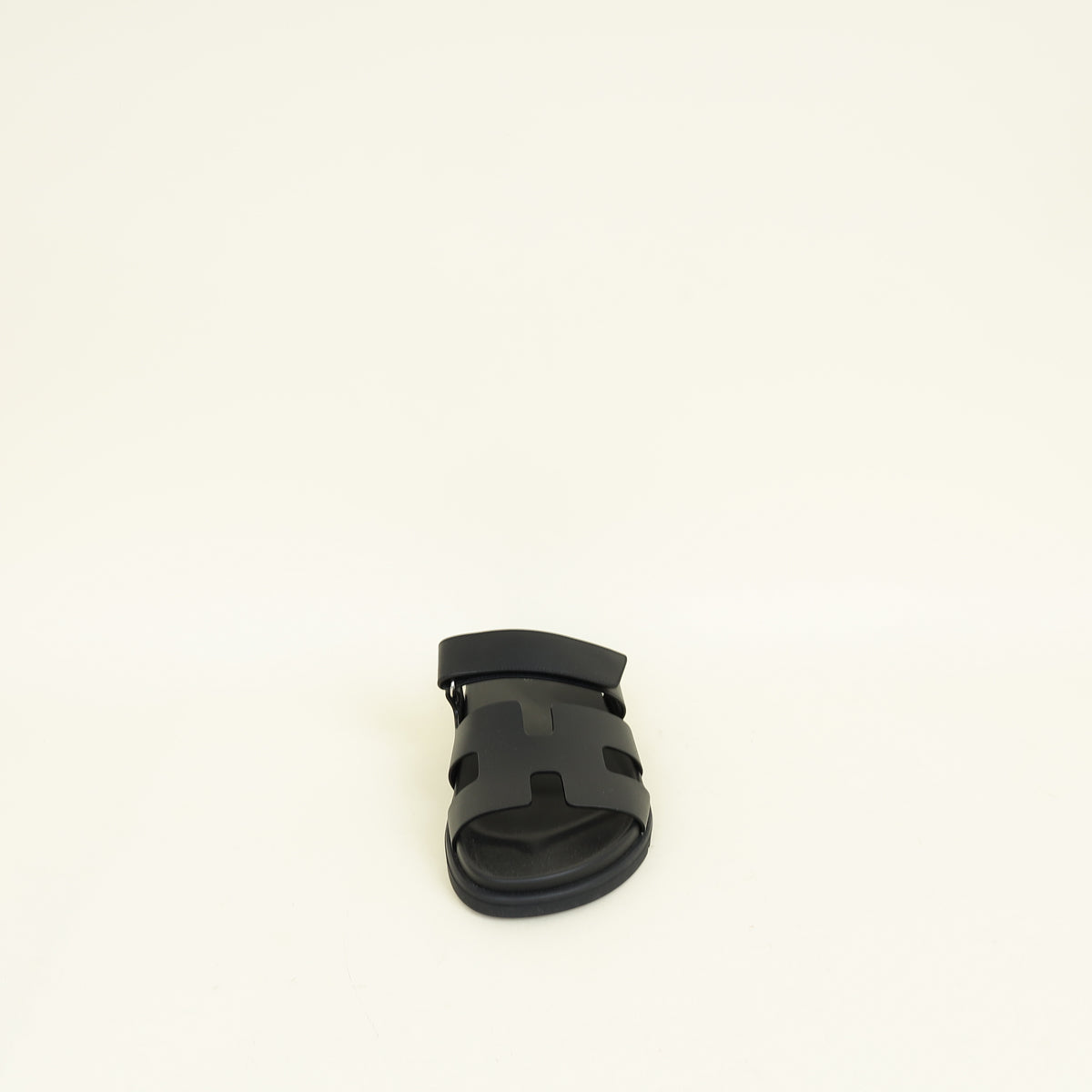 Hermes Noir Chypre Sandal 41