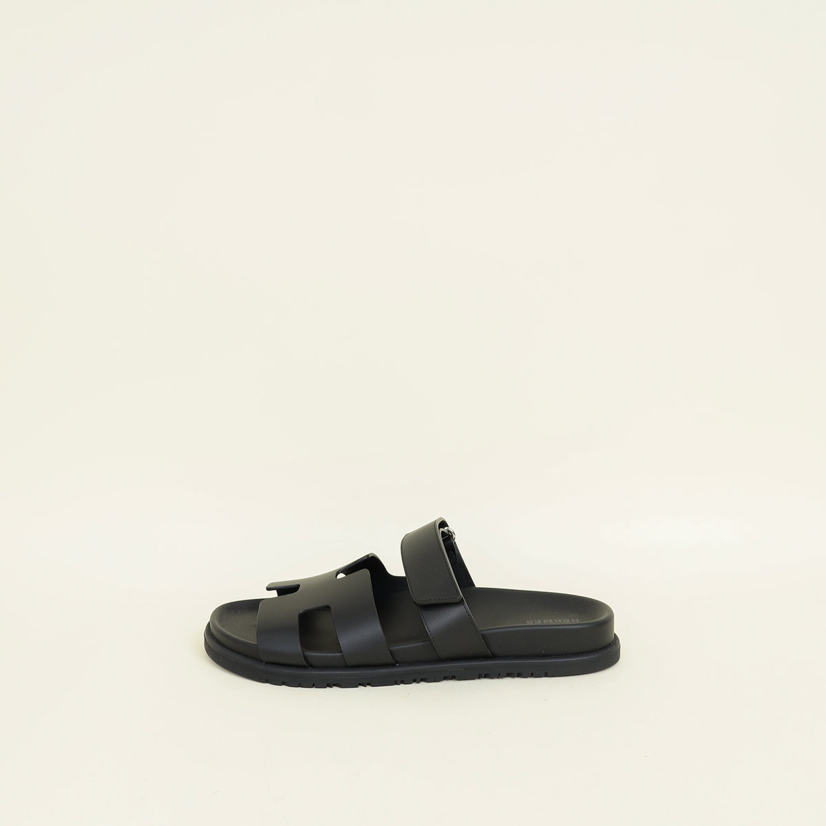 Hermes Noir Chypre Sandal 41