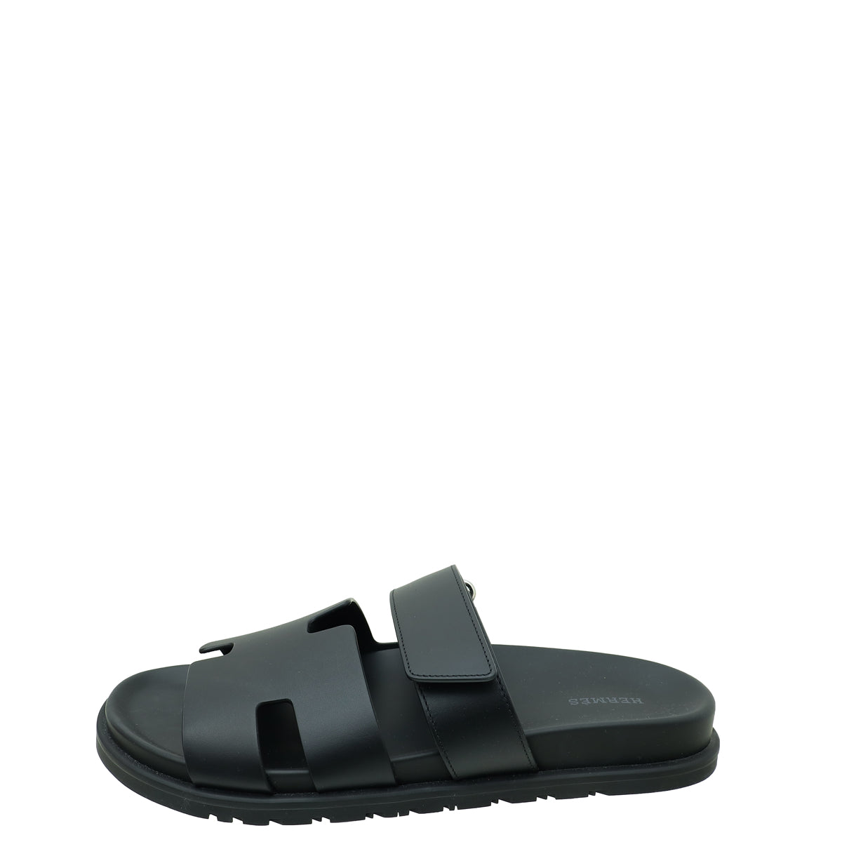 Hermes Noir Chypre Sandal 42.5