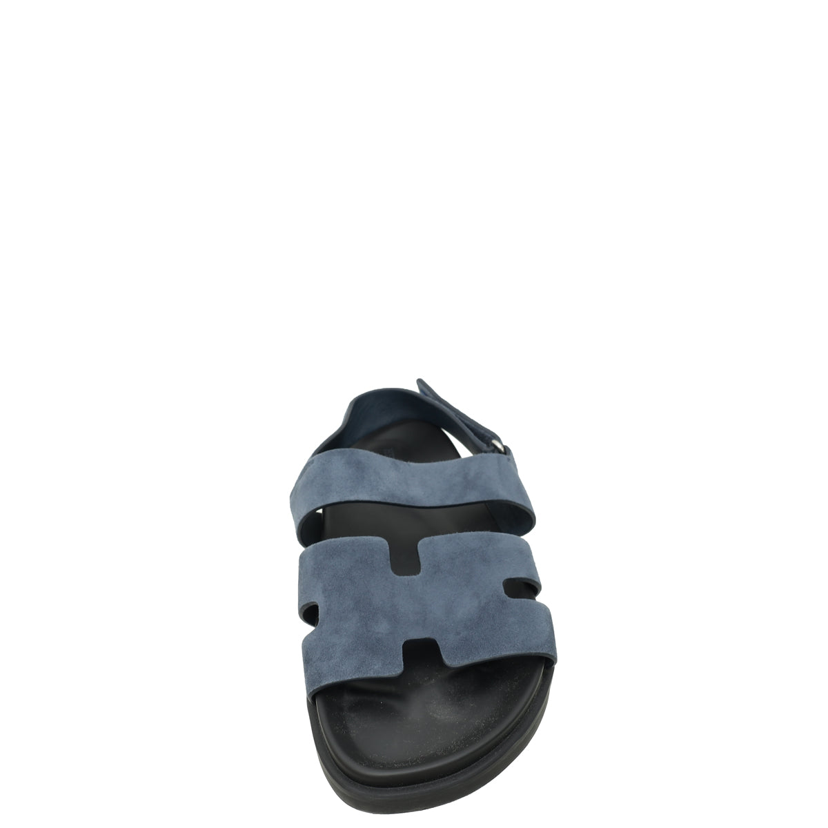 Hermes Bleu Celeste Genius Suede Goatskin Sandal 42-Hermes-THE CLOSET