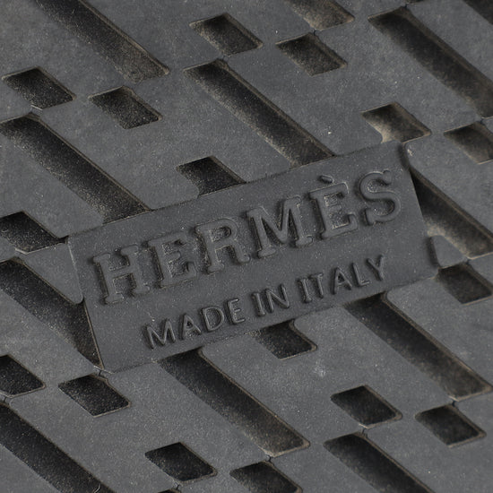 Hermes Rose Porcelaine Chypre Suede Goatskin Sandal 42-Hermes-THE CLOSET