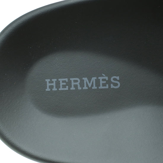 Hermes Noir Chypre Sandal 43