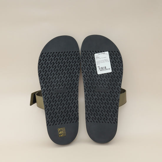 Load image into Gallery viewer, Hermes Vert Toundra Suede Chypre Sandal 44-Hermes-THE CLOSET
