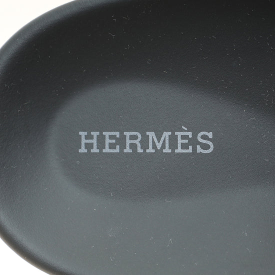 Load image into Gallery viewer, Hermes Vert Toundra Suede Chypre Sandal 44-Hermes-THE CLOSET
