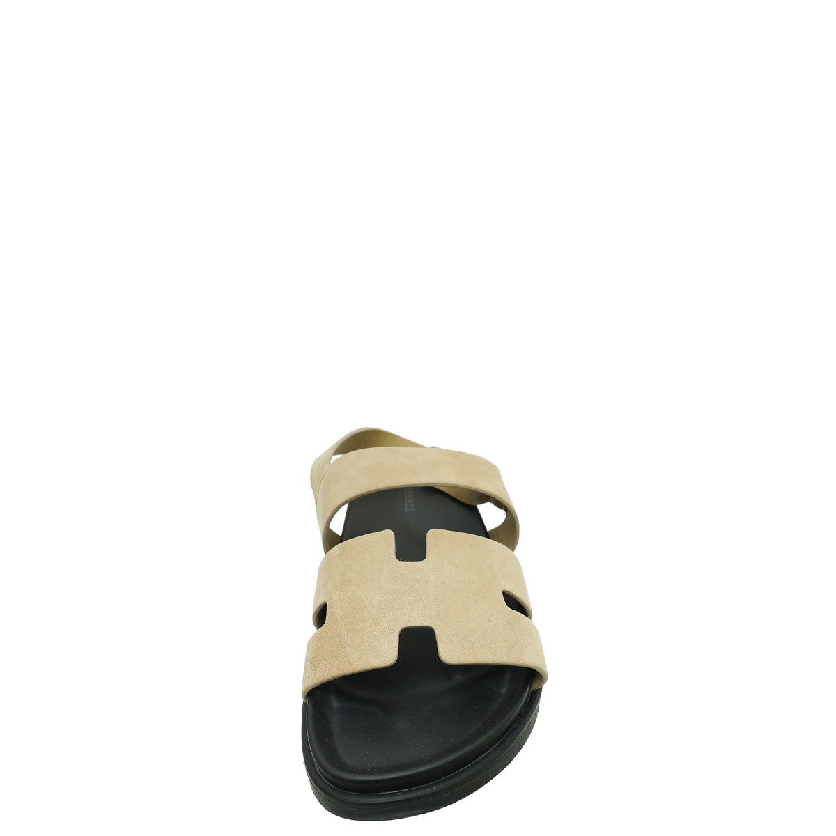 Hermes Beige Argile Chypre Goatskin Genius Sandal 45.5-Hermes-THE CLOSET