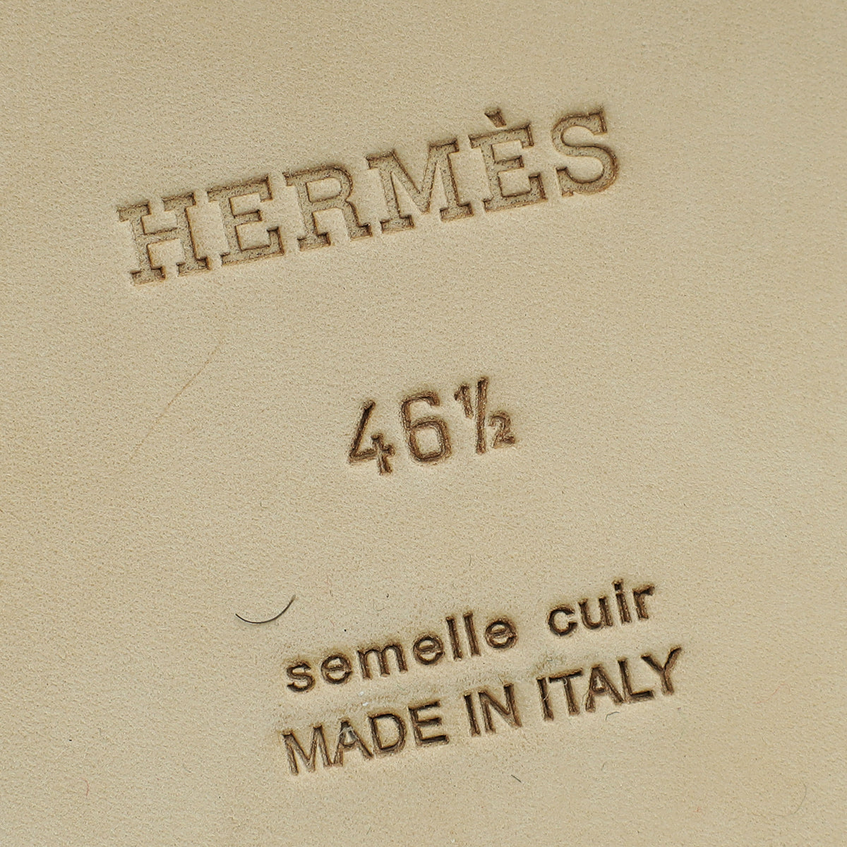 Hermes Bicolor Izmir Sandals 46.5