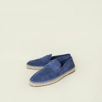 Hermes Bleu Ardoise Trip Espadrille 46
