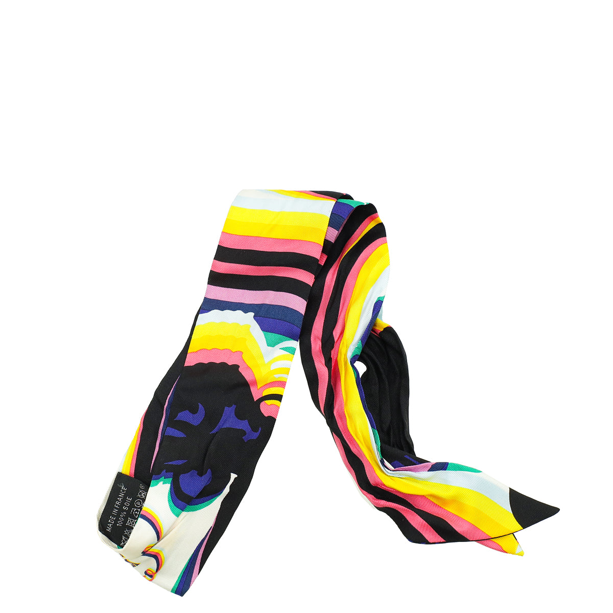 Hermes Multicolor Brides de Gala Shadow Silk Twilly-Hermes-THE CLOSET