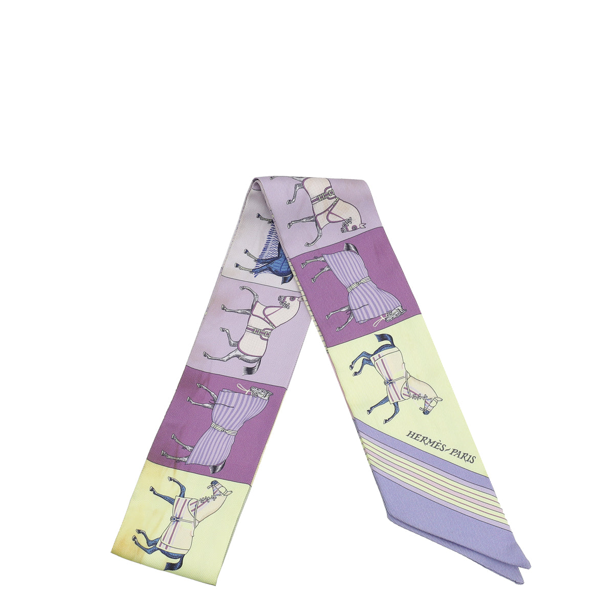 Hermes Multicolor Couvertures Nouvelles Silk Twilly-Hermes-THE CLOSET