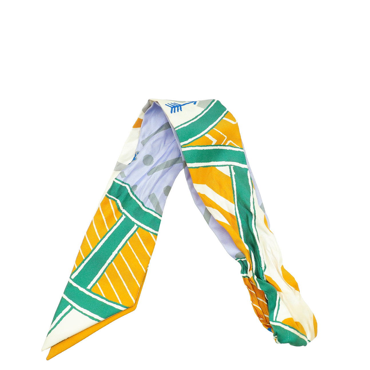 Hermes Multicolor Jeu de Soie Uniforme Twilly-Hermes-THE CLOSET